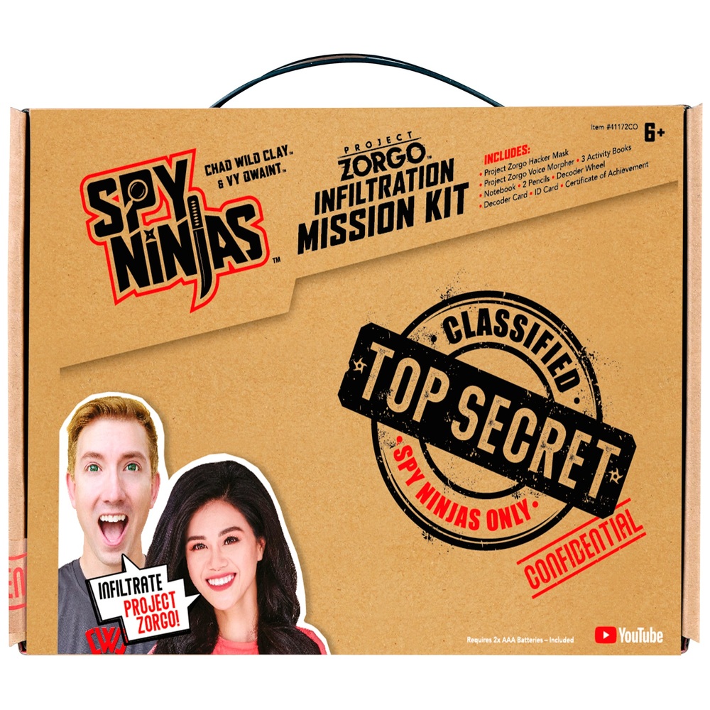 Spy Ninjas Project Zorgo Infiltration Mission Kit von Vy Qwaint und Chad Wild Clay
