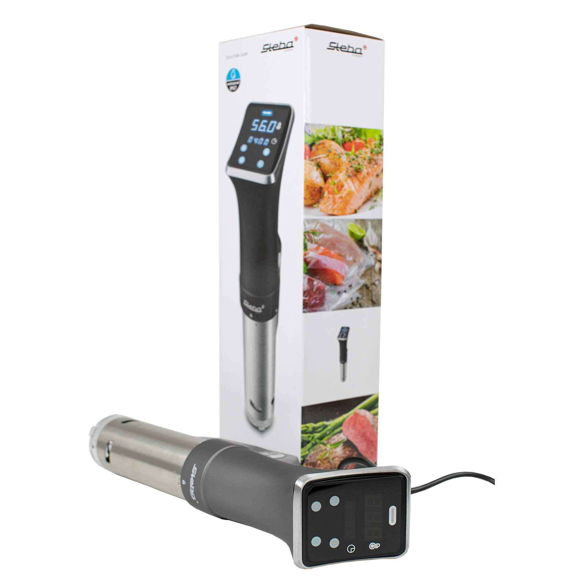 STEBA Sous-Vide Stick SV 75 - Edelstahl-anthrazit - 800 Watt