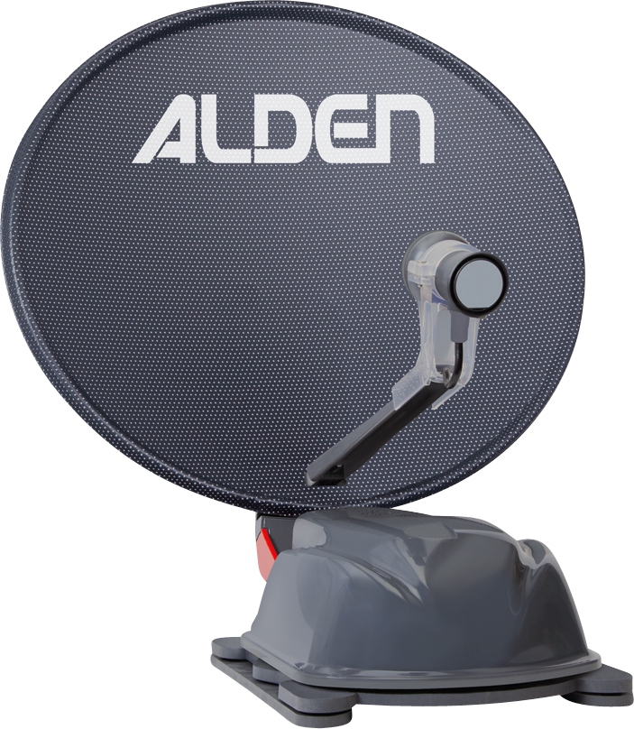 Alden AS2 60 HD Platinium vollautomatische Sat-Anlage inkl S.S.C. HD-Steuermodul und Ultrawide LED TV 22