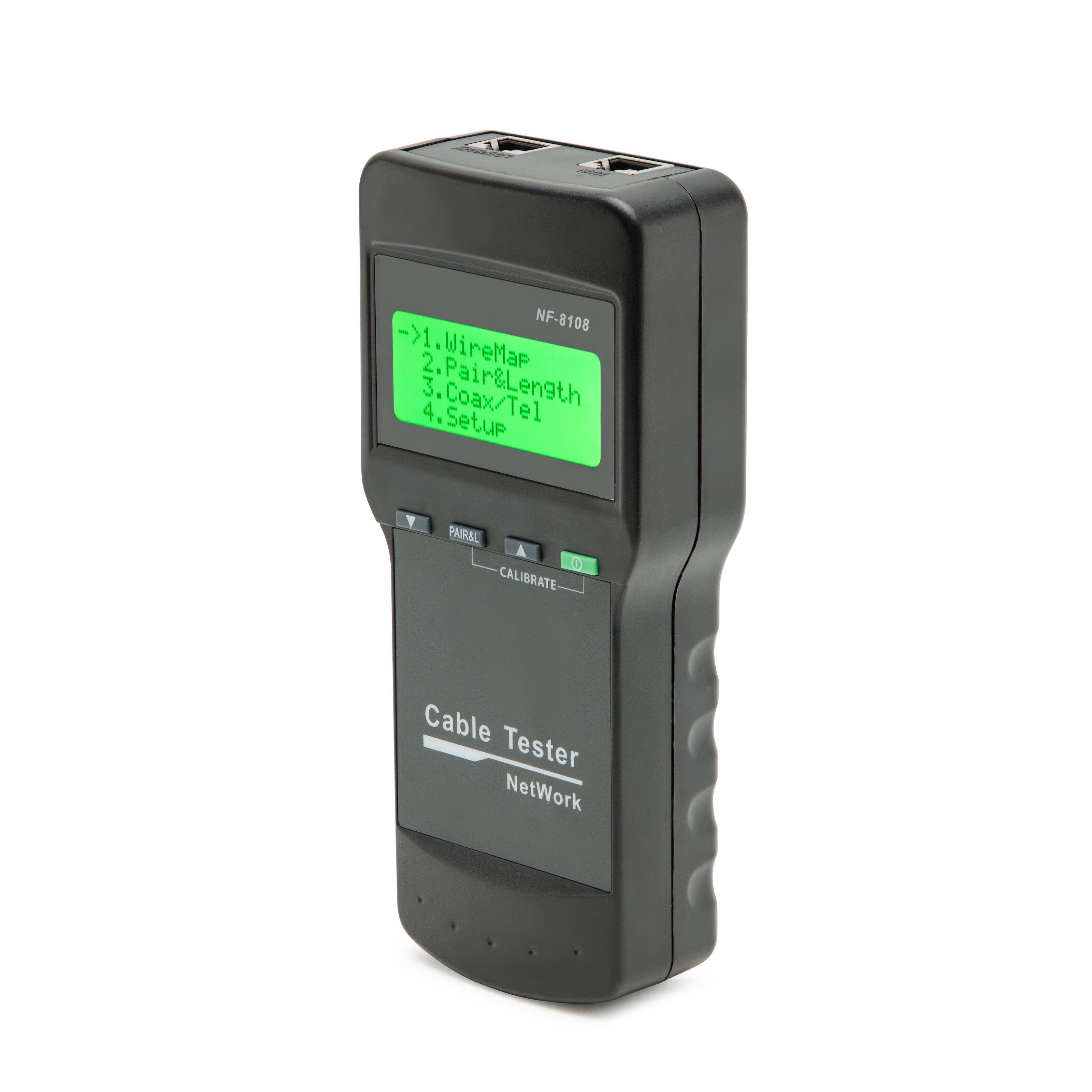 Luxorparts Kabeltester med LCD for nettverkskabel