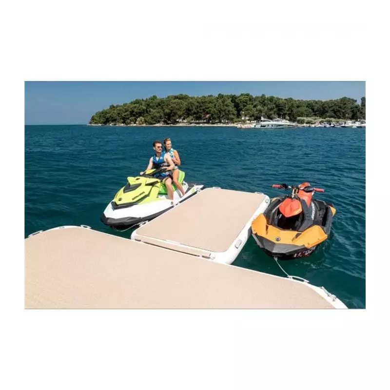Plateforme gonflable YACHTBEAH 3.0, 300x160cm, Allegra Champagne Mat