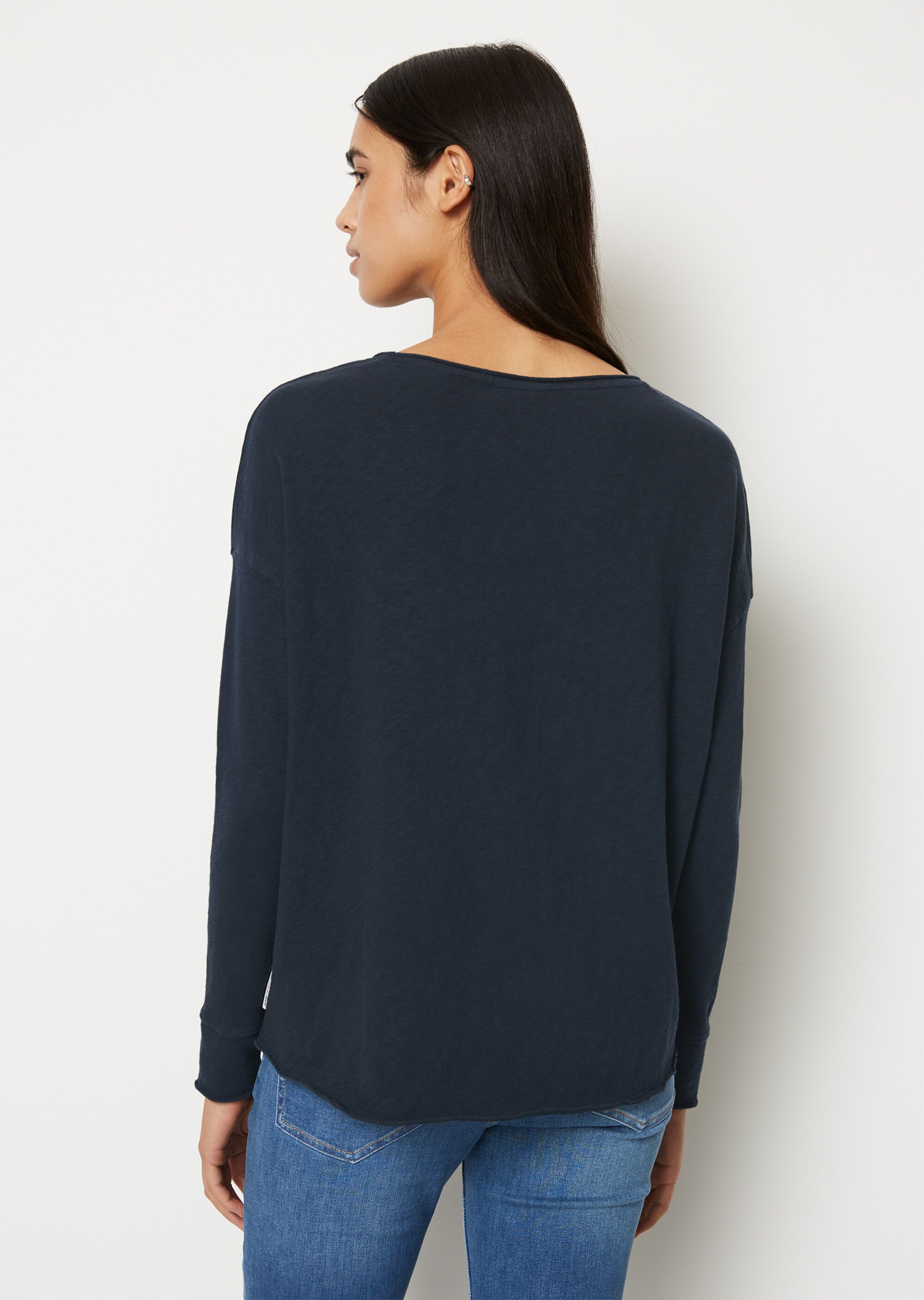 Longsleeve oversizeaus Heavy-Slubjersey