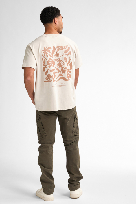 Petrol Industries beige heren t-shirt