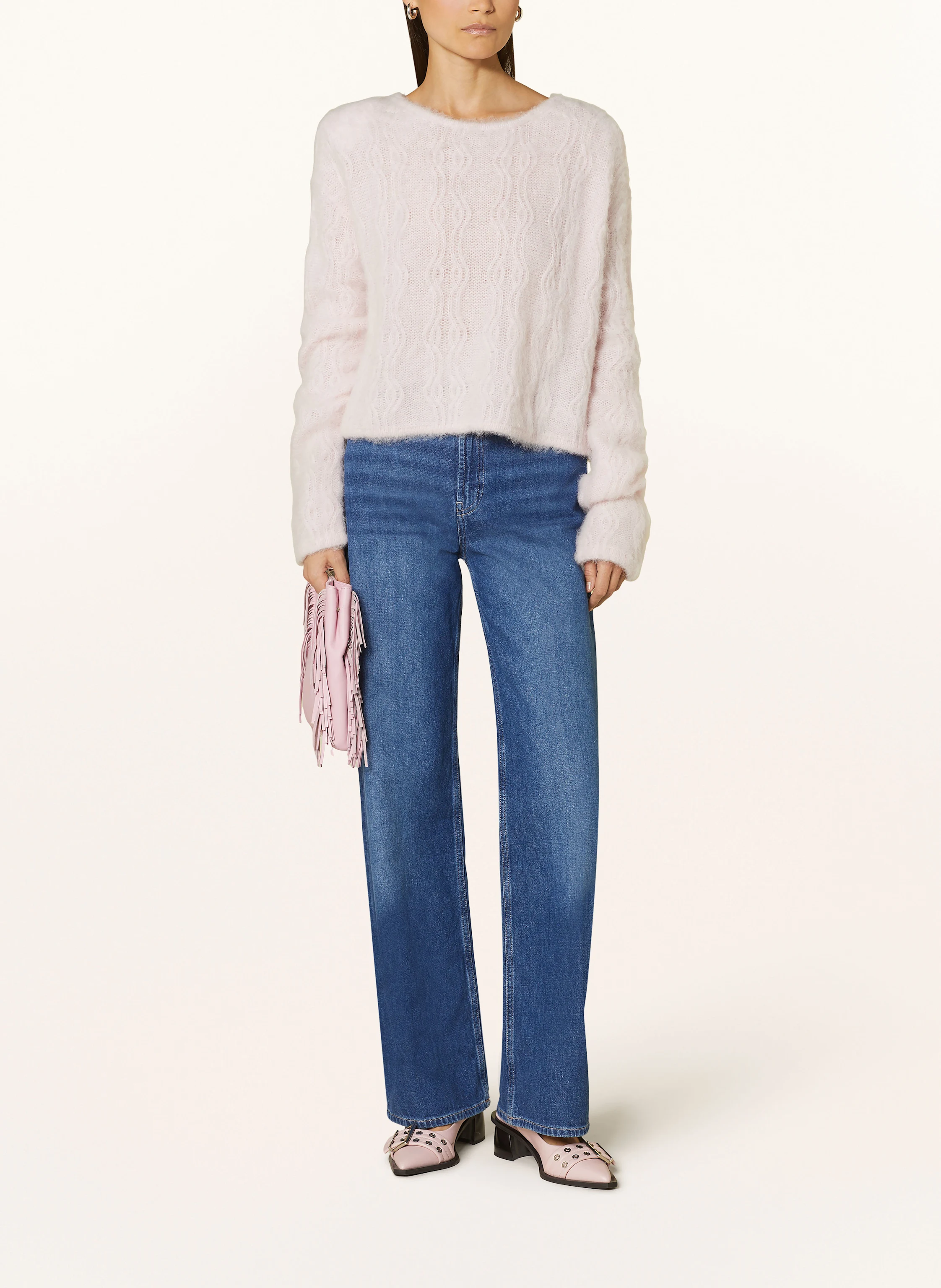 by Aylin Koenig Alpaka-Pullover ISABELLE mit Cut-out