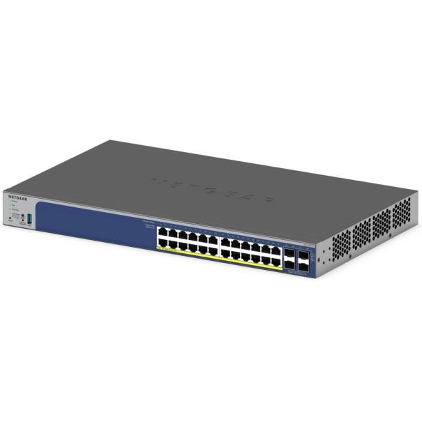 NETGEAR GS728TXP L2/L3 10G Ethernet (100/1000/10000) Connexion Ethernet, supportant l'alimentation via ce port (PoE) Noir
