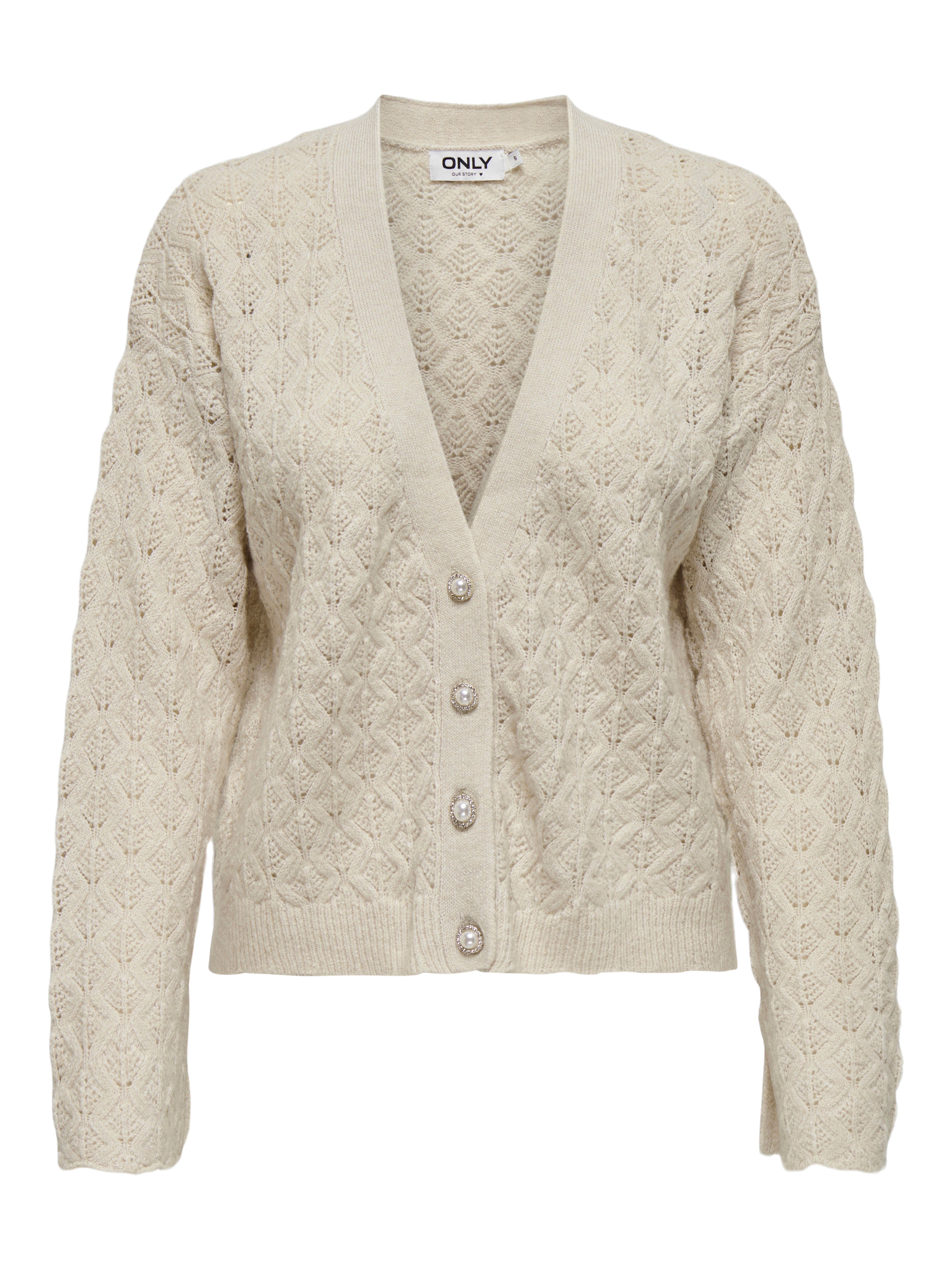 ONLLIANA Strickjacke Pumice Stone