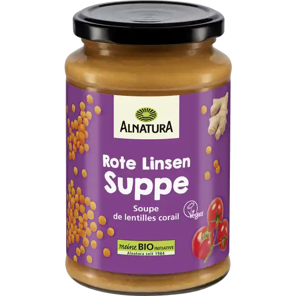Bio Rote Linsen Suppe