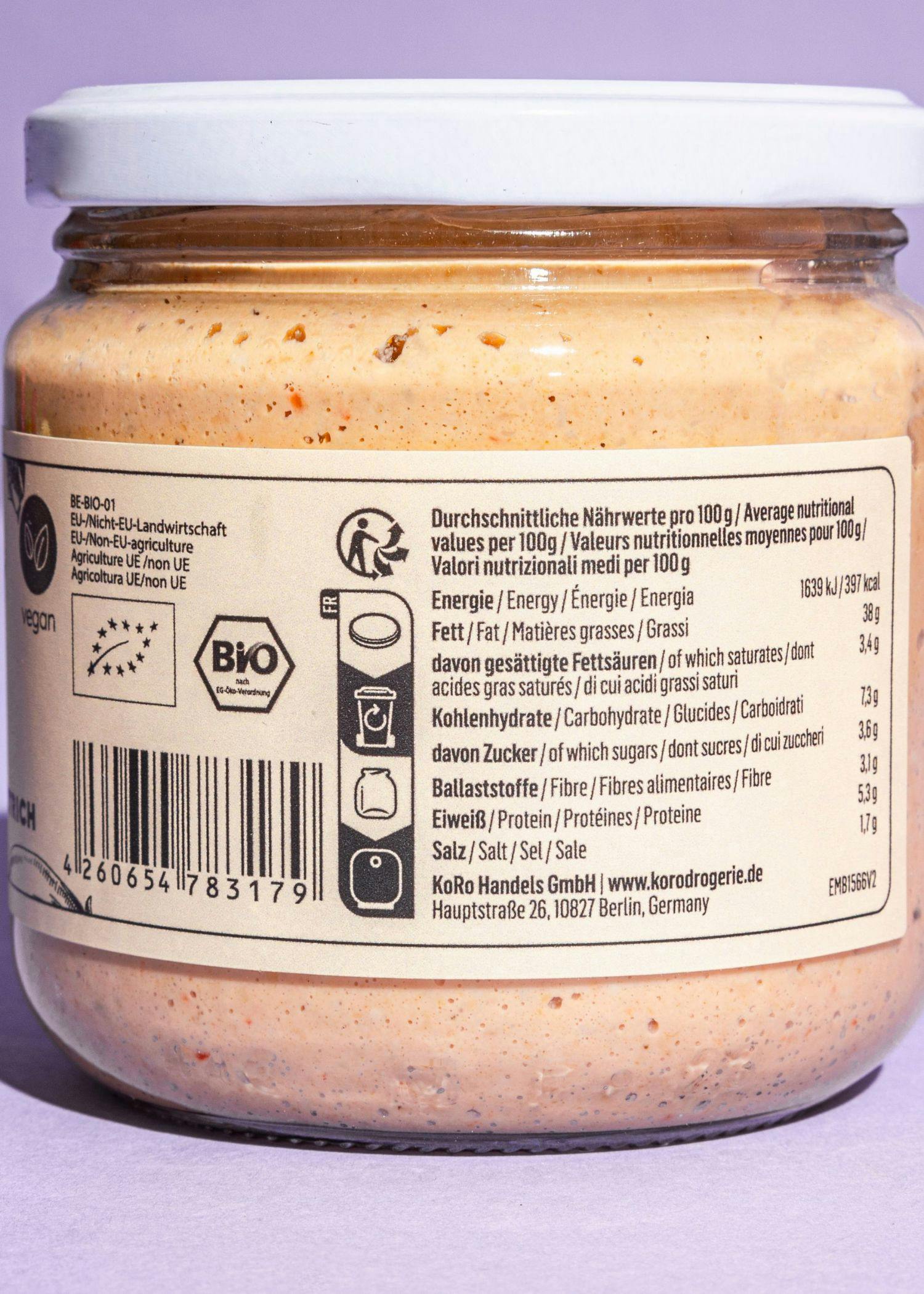 Bio Auberginen Aufstrich 380 g