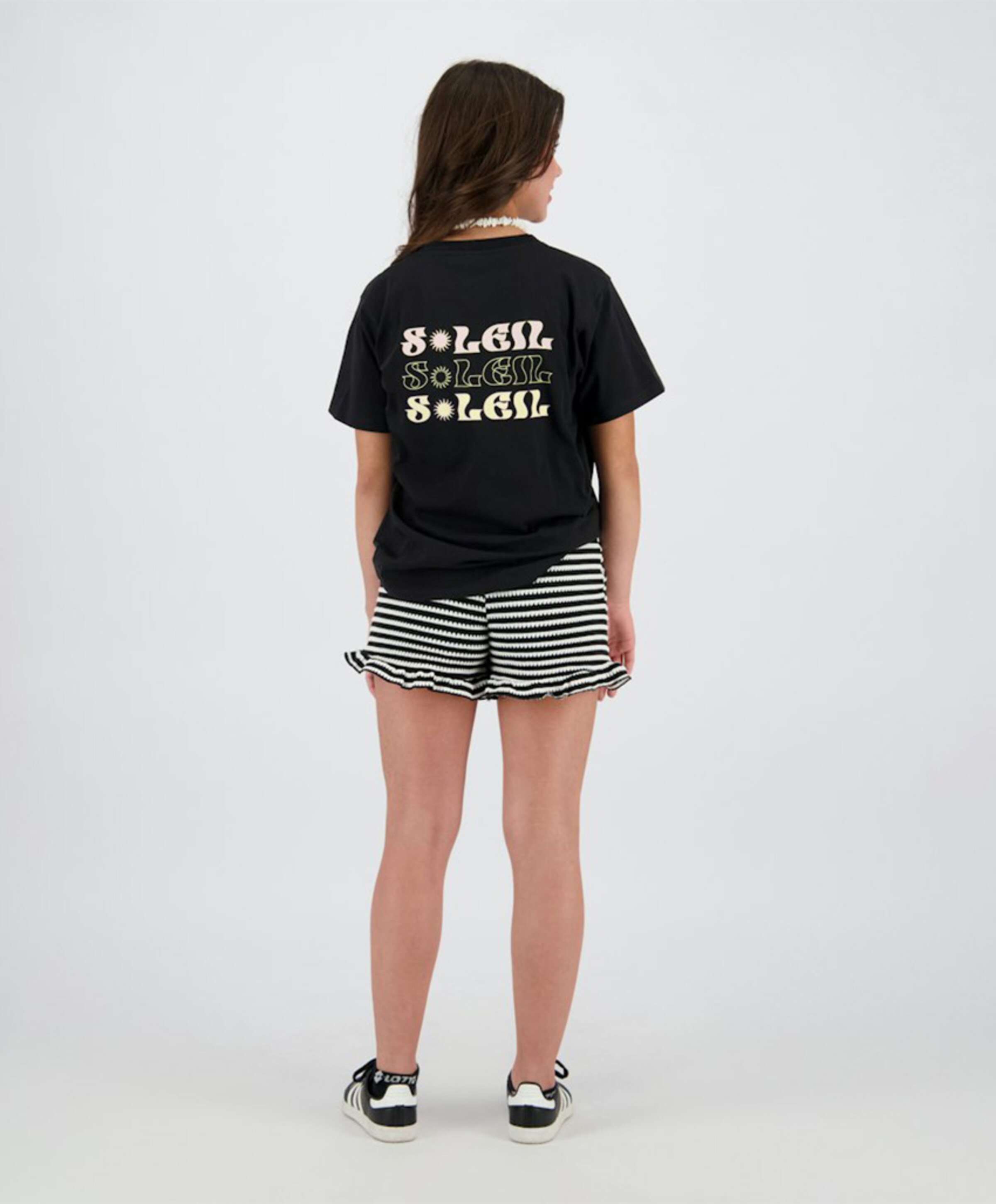 Raizzed Meisjes T-shirt zwart