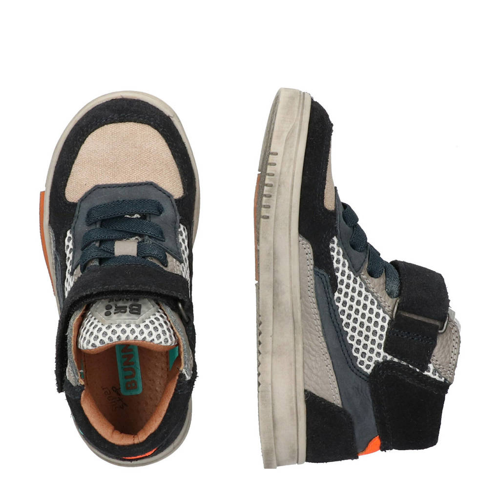 BunniesJR suède sneakers donkerblauw