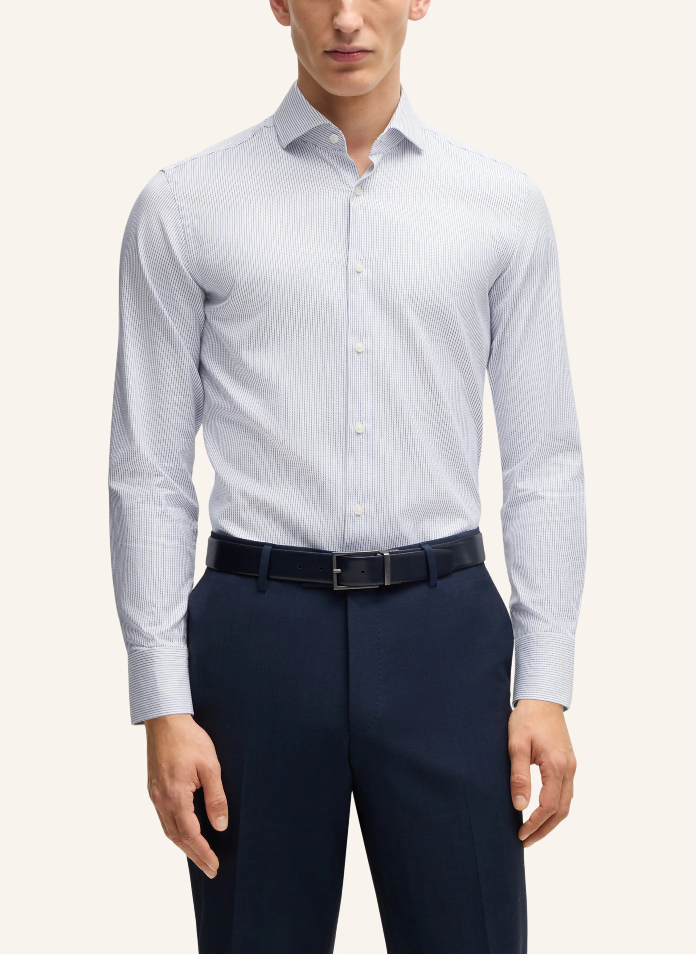 BOSS Business Hemd H-HANK-SPREAD-C1-222 Slim Fit