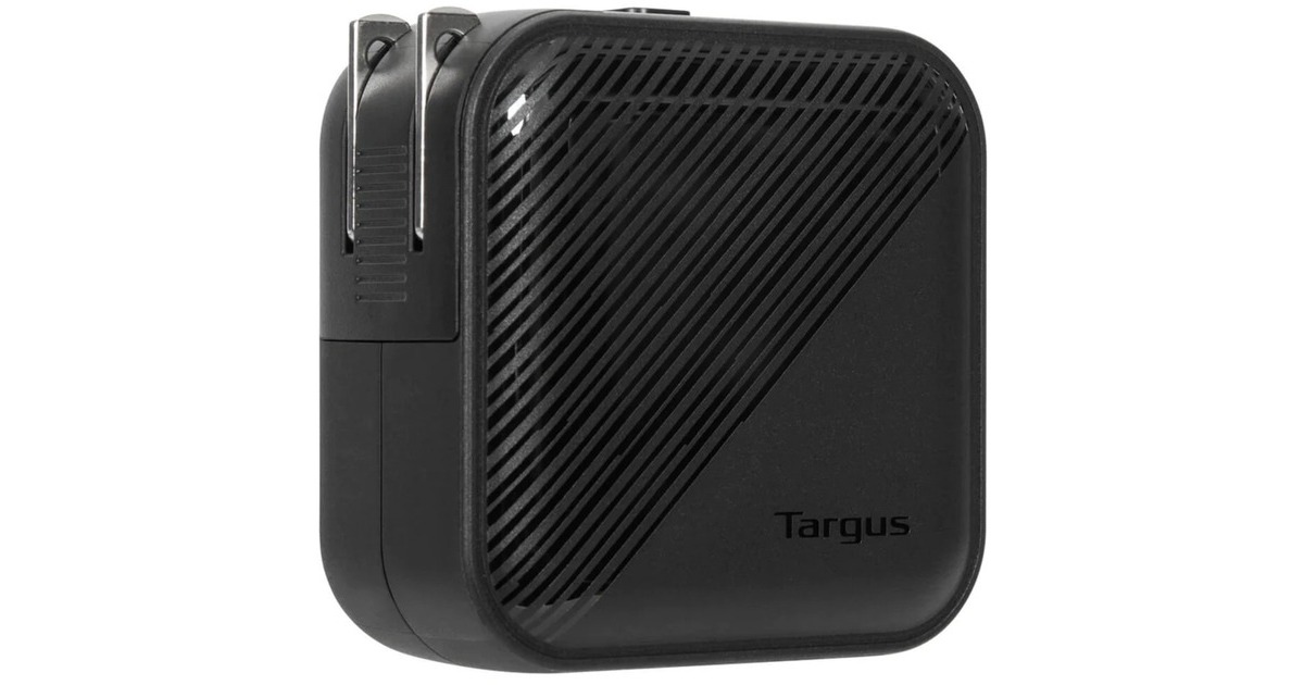 Targus65W Gan Wall Charger  (Zwart)