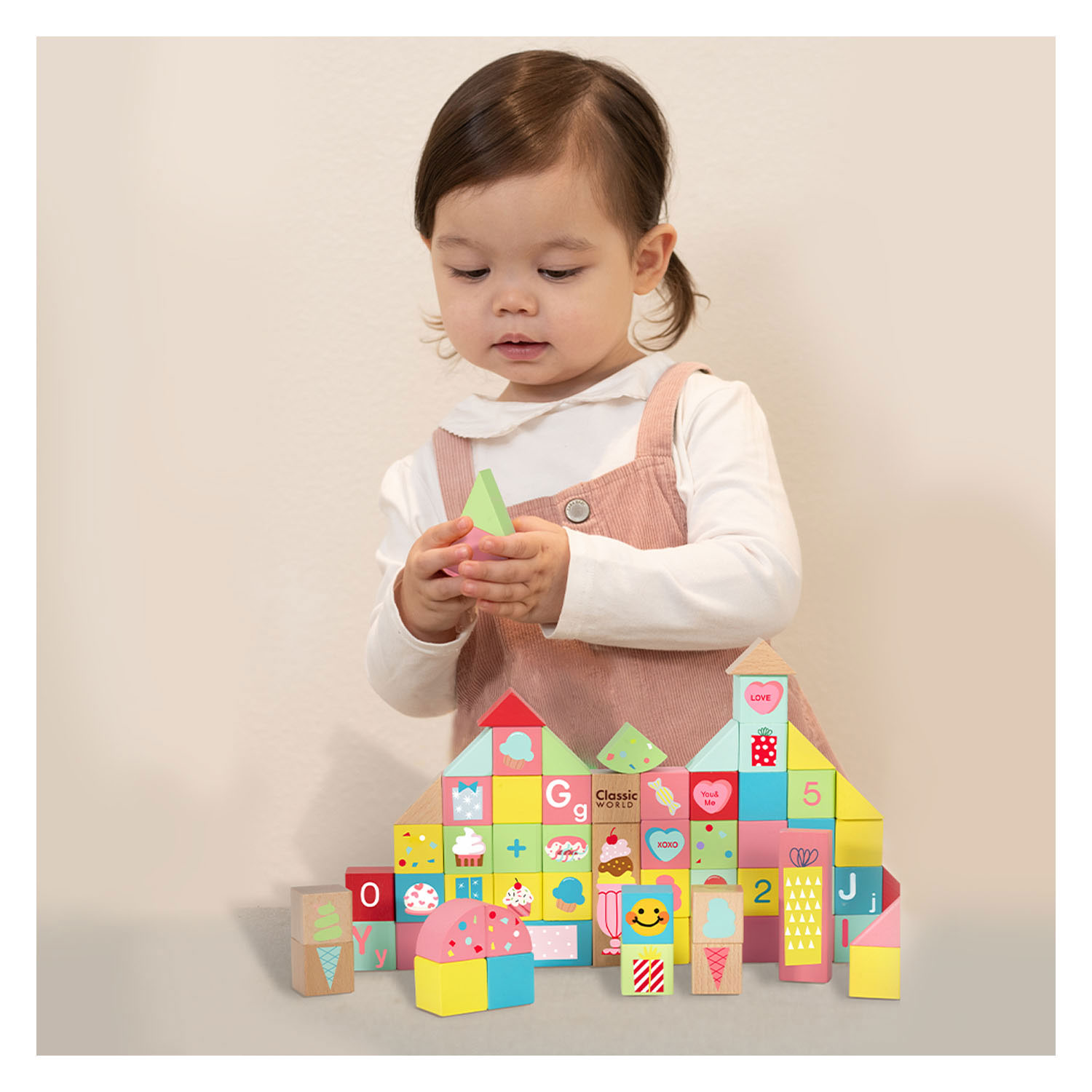 Houten Sweet Cube Bouwblokken