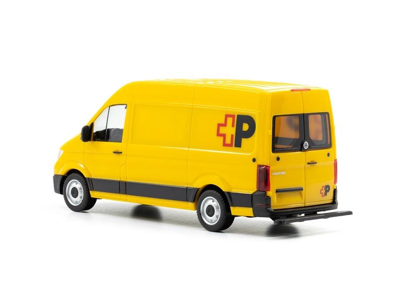 ACE Lieferwagen VW Crafter Post 1:87 Schweizer Post – Detailgetreuer Lieferwagen im Miniaturformat