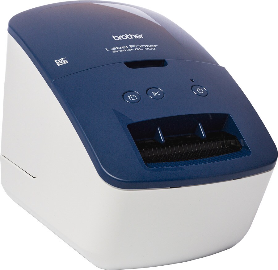 Brother QL-600B Etikettendrucker Blau