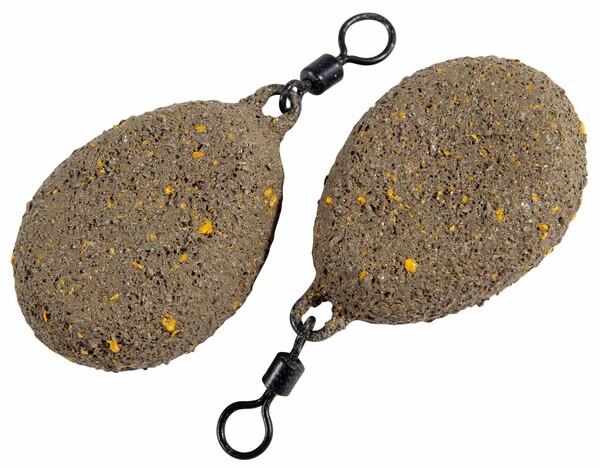 Plomb camouflage sable en forme de poire plate avec émerillon Ultimate (20 pièces)