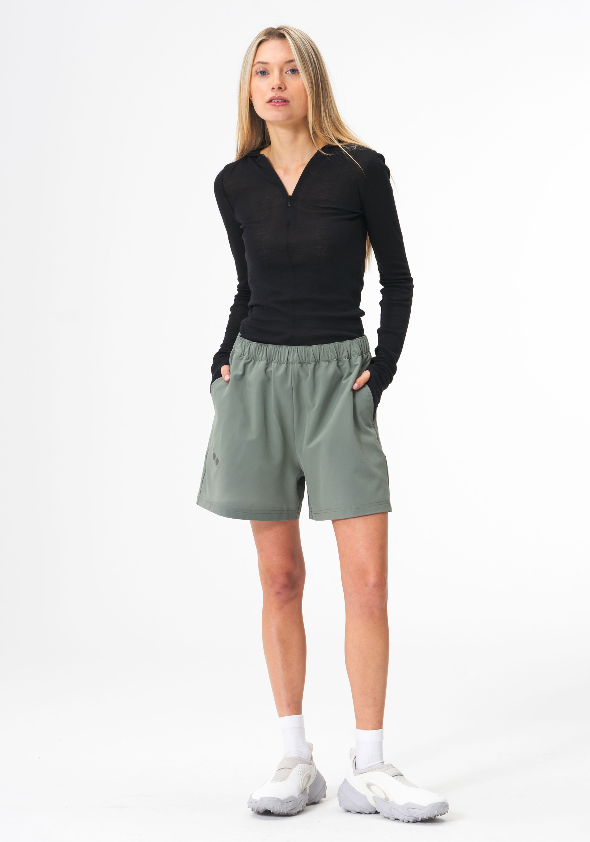 Pinqponq Shorts Active Shorts Unisex Desert Sage