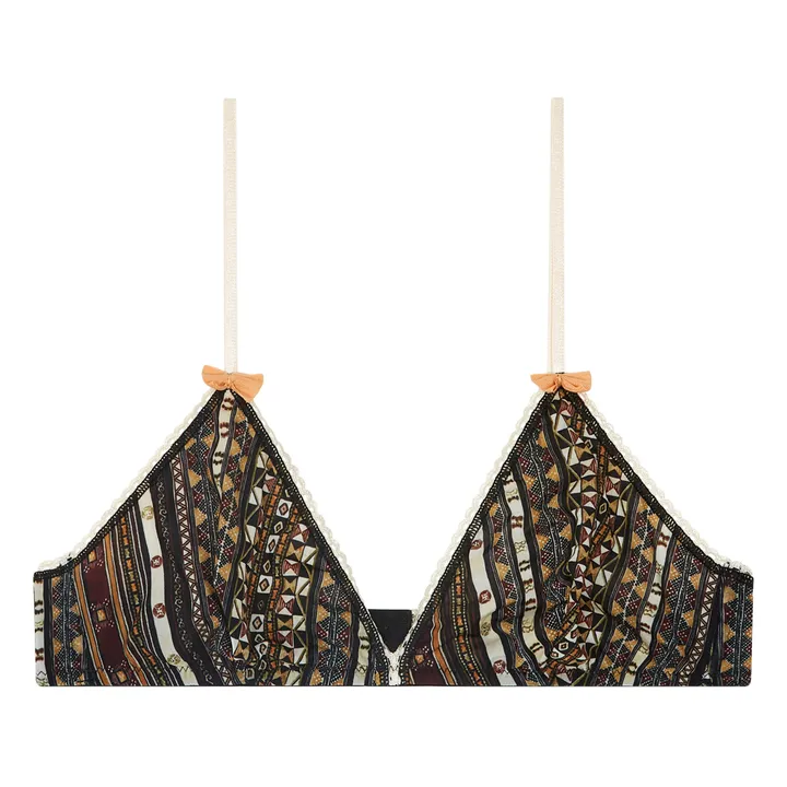 Momoni Soutien-gorge Amethist Imprimé | Marron