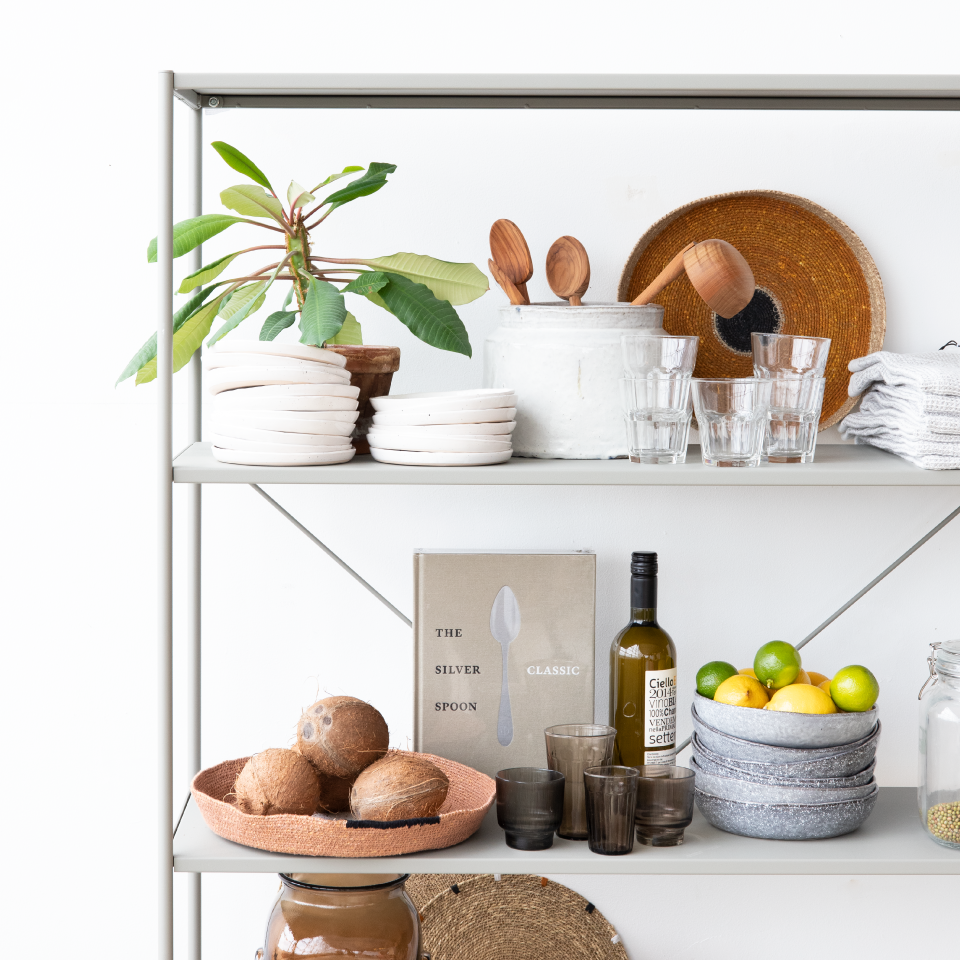 Dinerbord Odile clay Ø28 cm  - set van 4
