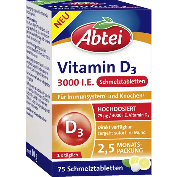 Vitamin D3 3000 I.E.