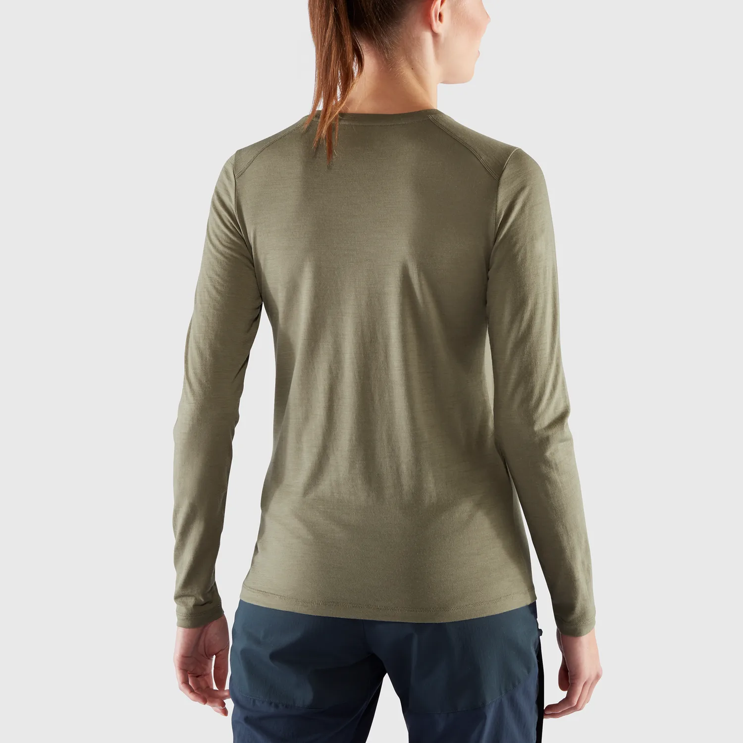 Fjällräven Women's Abisko Wool Ls Flame Orange