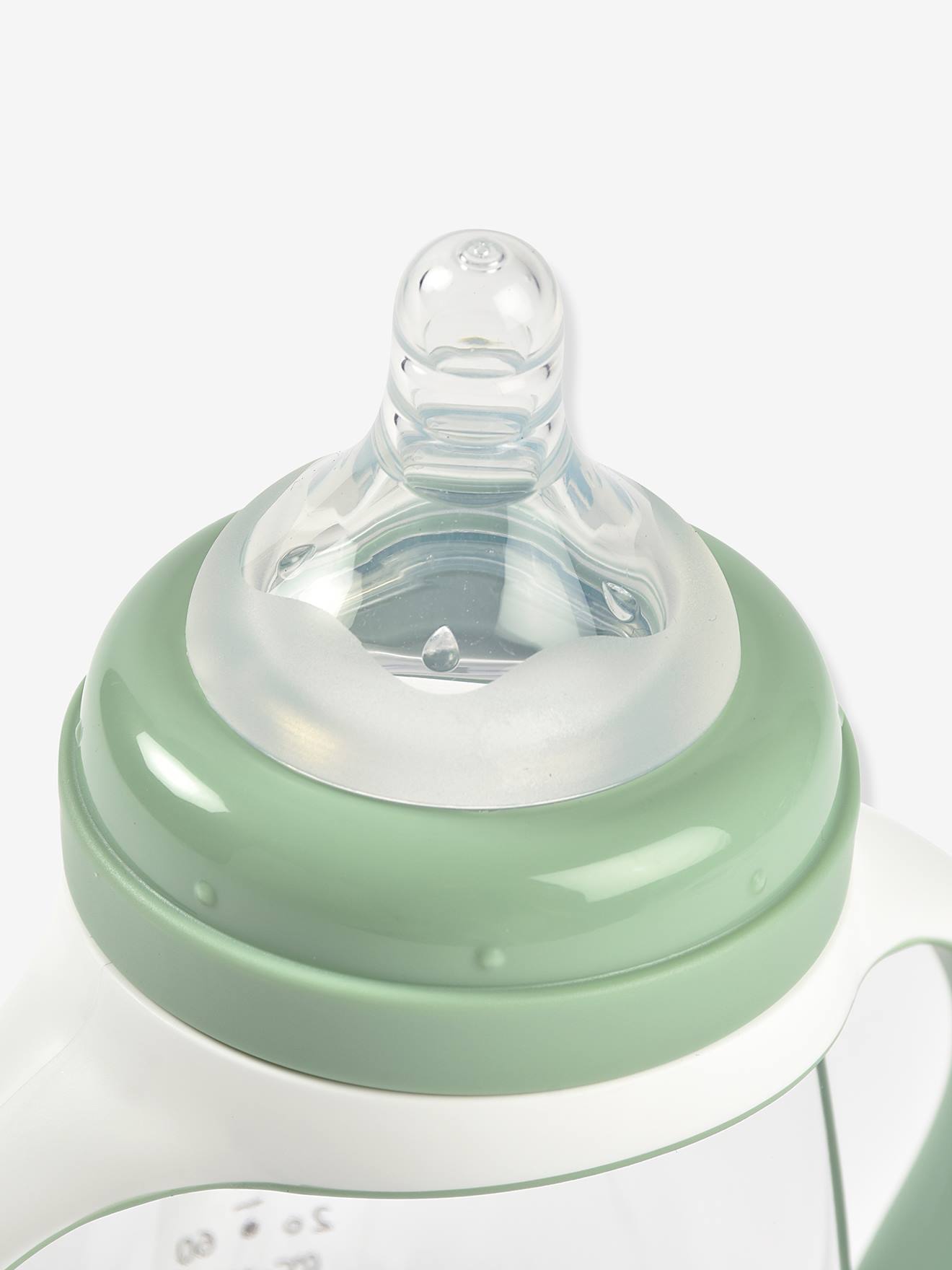 Garrafa de Treinamento 2 em 1 BEABA (210 ml) Média Azul Lisa