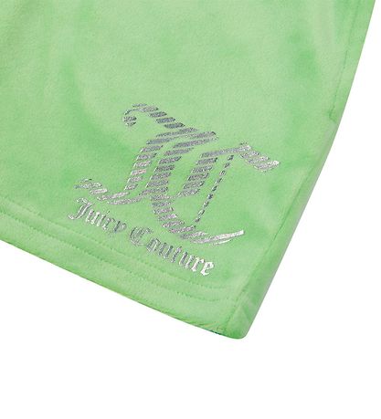 Juicy Couture Shorts - Velours - Green Ash