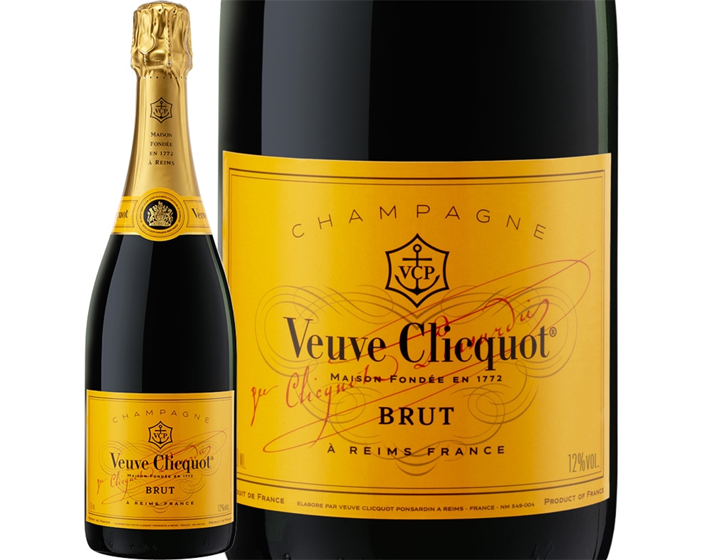 CHAMPAGNE VEUVE CLICQUOT BRUT 0.75L