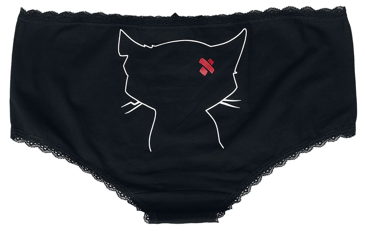 Gothicana x Emily The Strange - Ensemble de Sous-Vêtements | Gothicana by EMP Lot de culottes