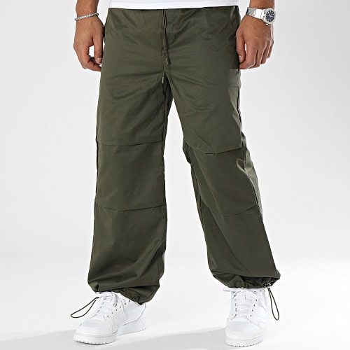 Pantalon Parachute Vert Kaki