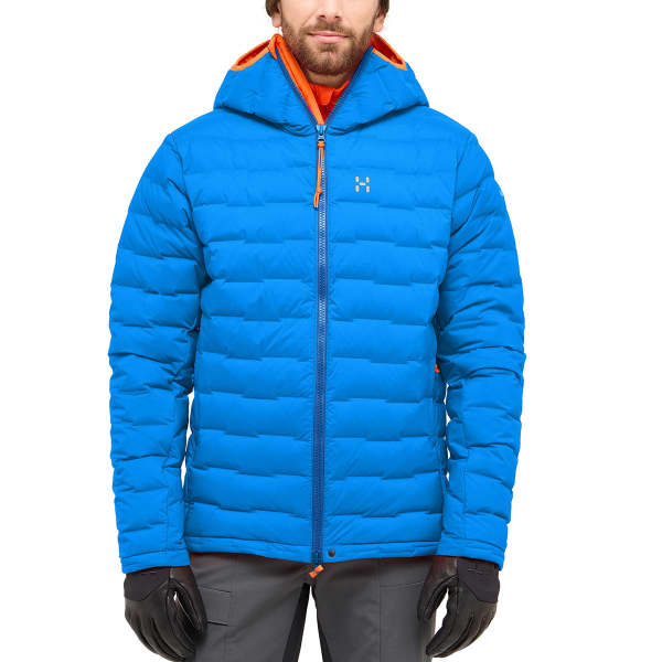 Doudoune alpinisme HAGLÖFS SPITZ DOWN HOOD M ELECTRIC BLUE