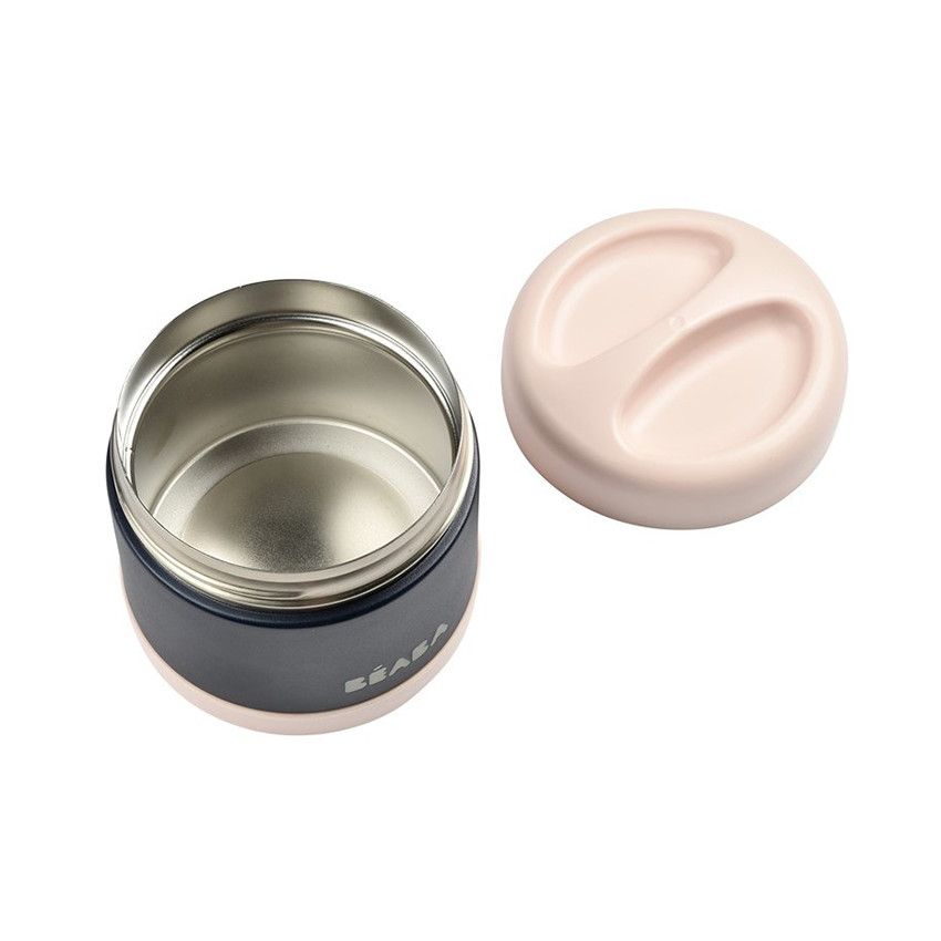 Portion inox isotherme thermo-portion 500 ml - Light Pink - Ecru