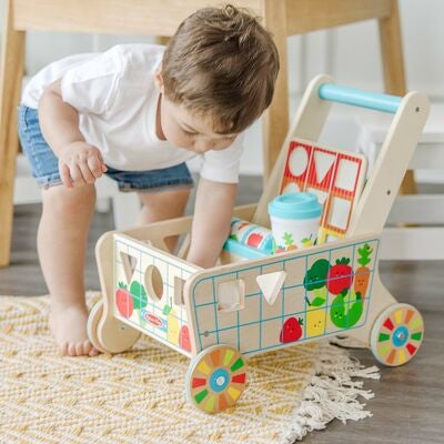 Melissa & Doug Handlevogn Formsorterer