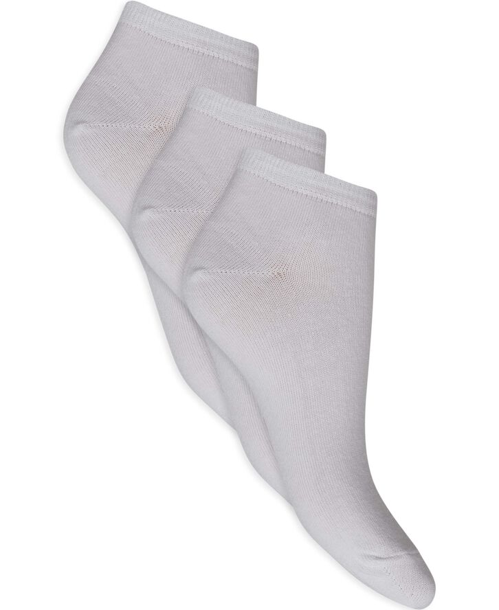 Decoy DECOY sneaker org. cotton 3pk Hvid