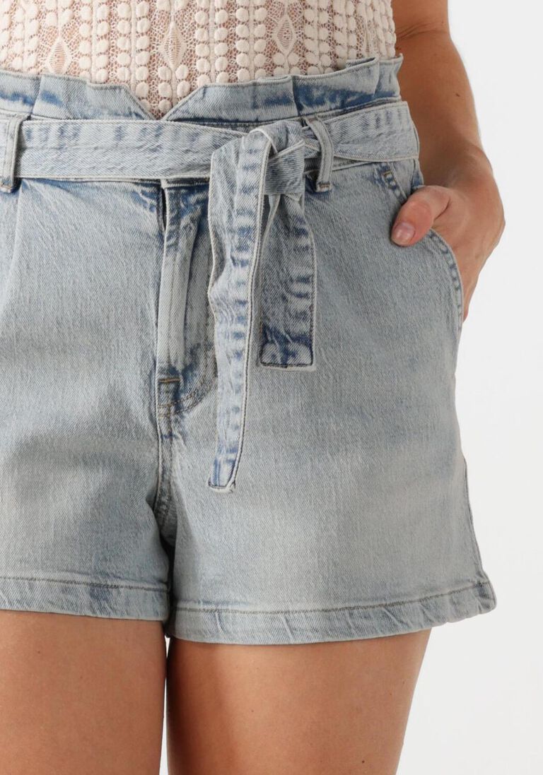 lichtblauwe dante6 shorts slater denim shorts