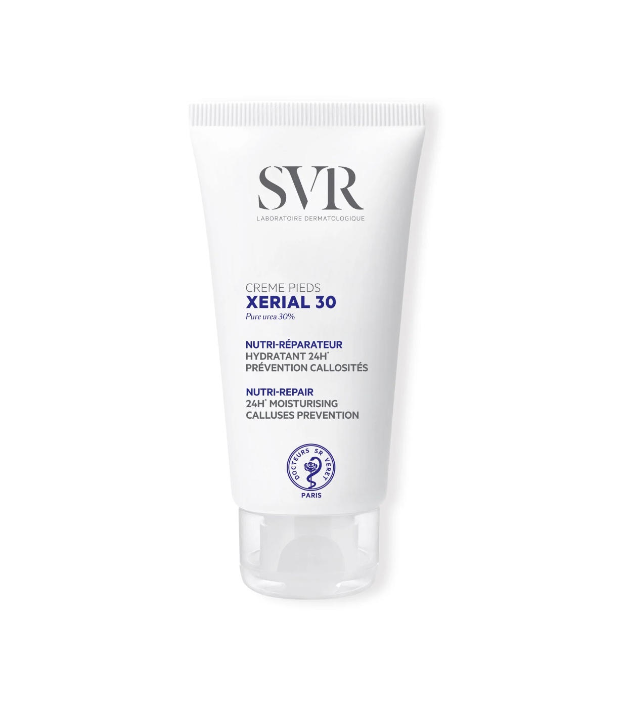 SVR - *Xerial* - Creme nutritivo reparador para pés Xerial 30