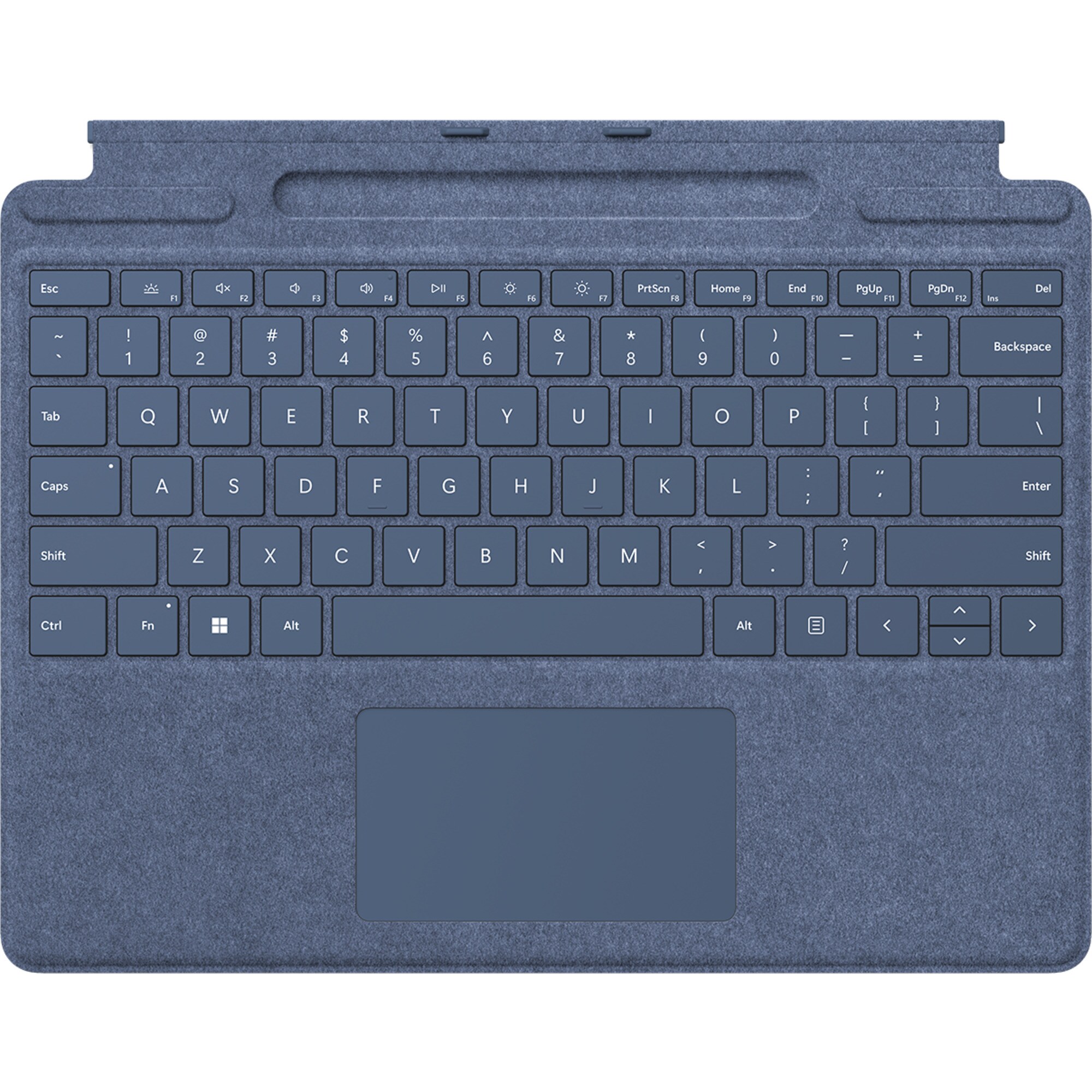 Microsoft Tastatur Surface Pro Keyboard mit Stiftaufbewahrung