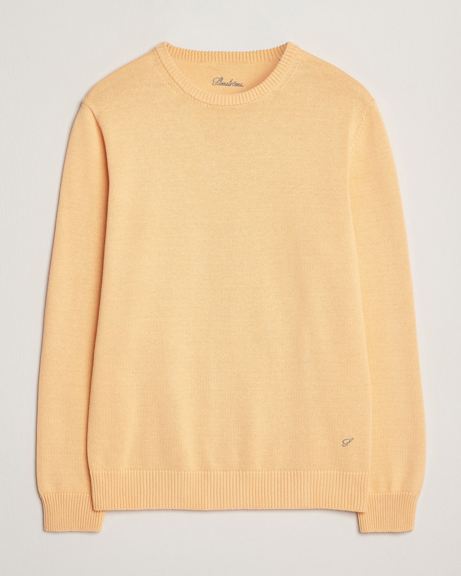 Stenströms Organic Cotton Knitted Sweater Orange