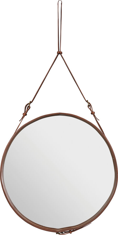 Gubi Adnet spejl cognac Cognac