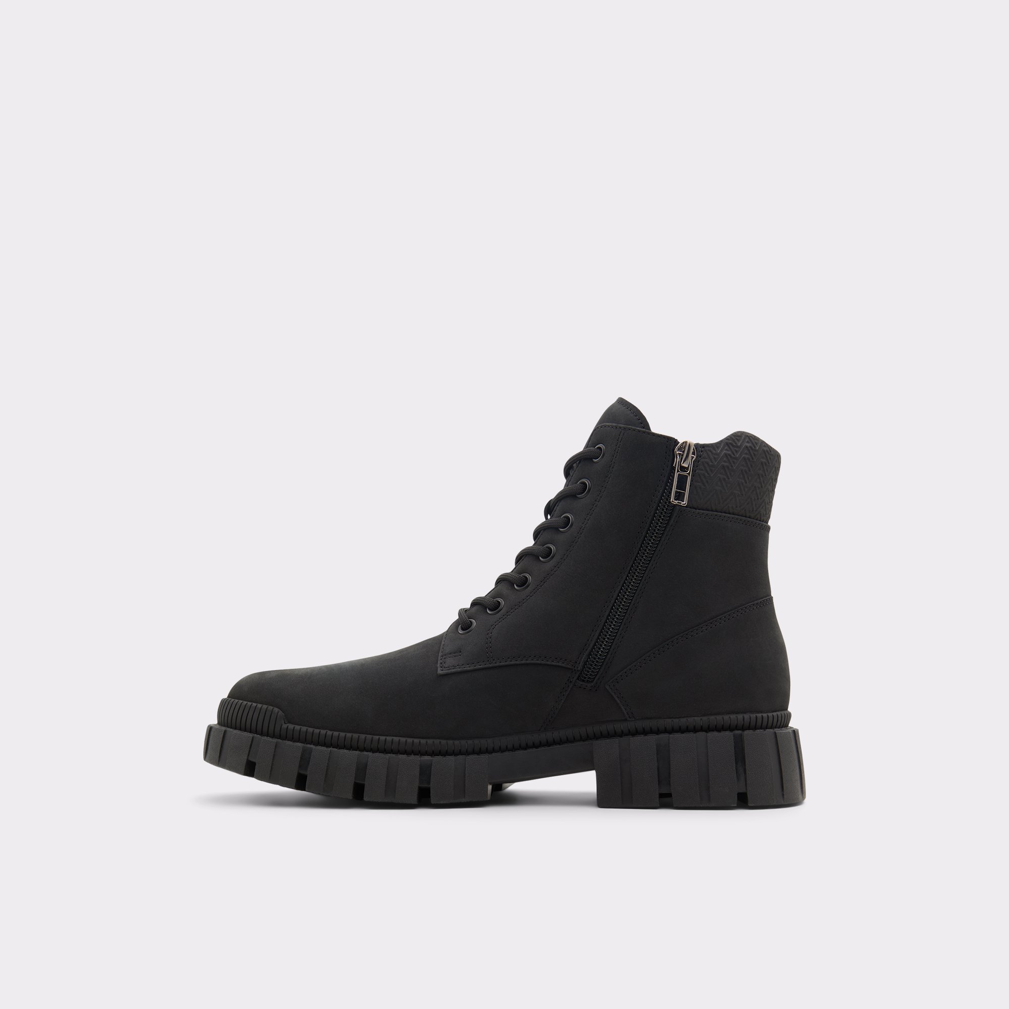 Newfield Black Men Lace-up boots