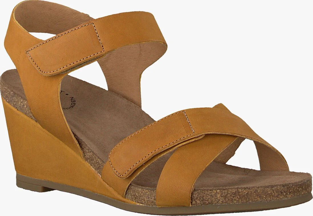 CA\\'SHOTT gele ca'shott sandalen 15040