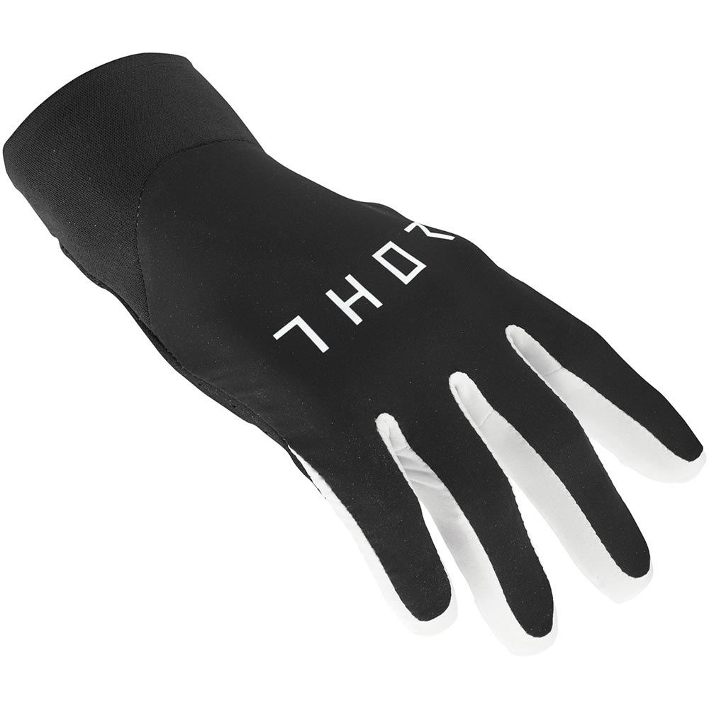 Thor Motocross - Gants Agile Solid Noir / Blanc