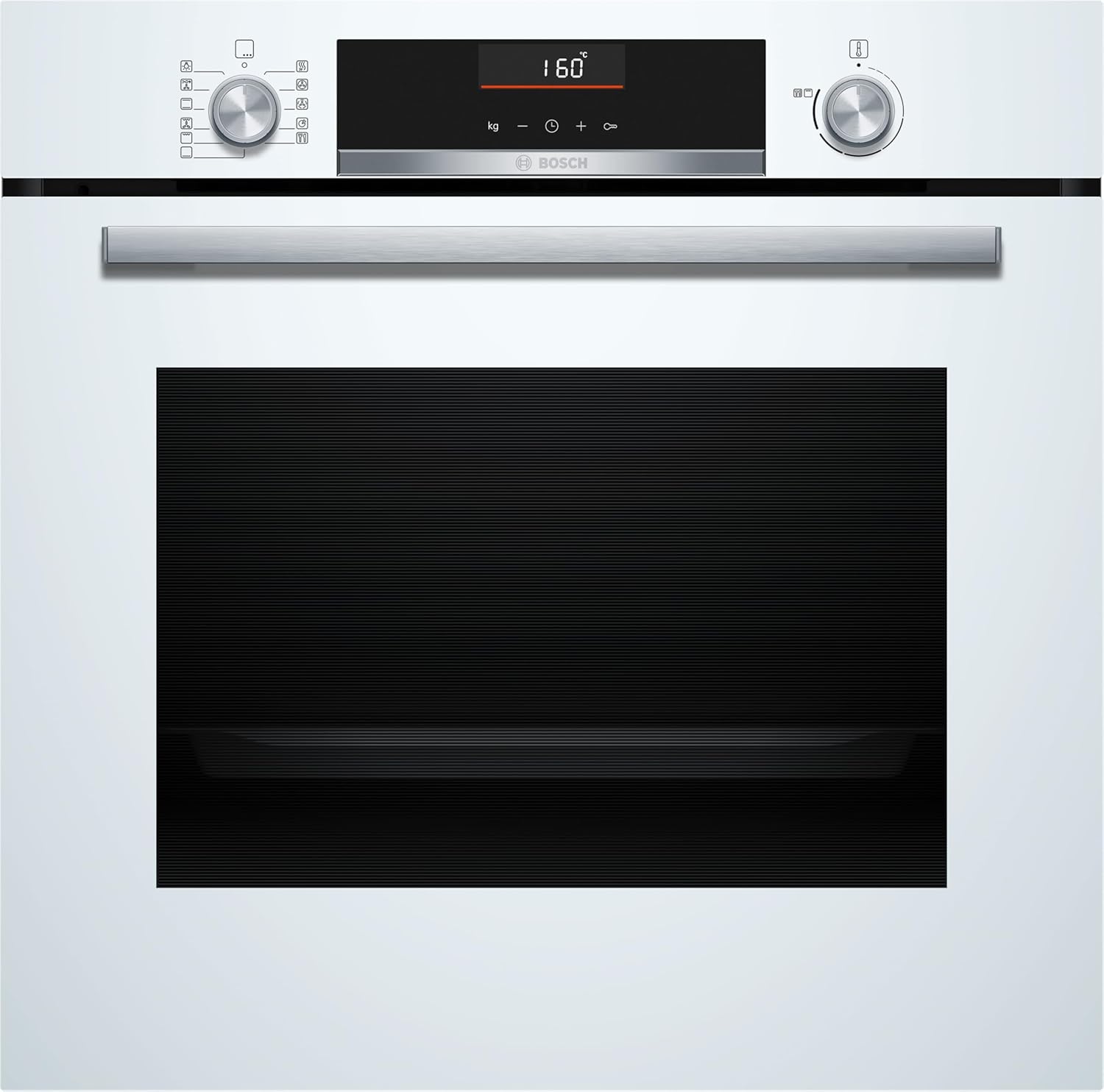 Bosch - Backofen, Serie 6, AirFry-Funktion, vorprogrammierte Rezepte, weiß, HBG536EW4