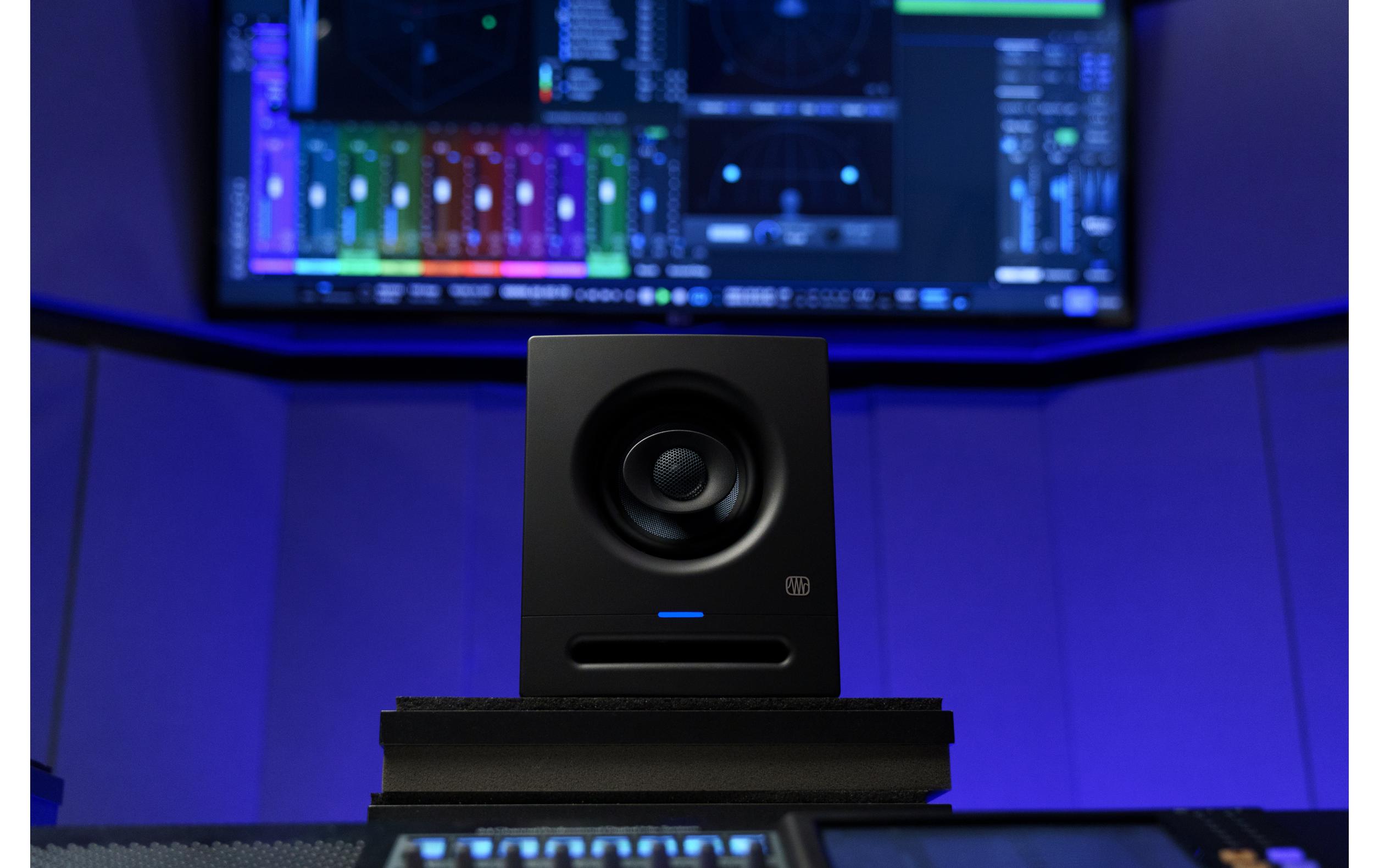 Studiomonitor Eris Pro 4 Schwarz<br>Hochauflösende Koaxial-Monitore