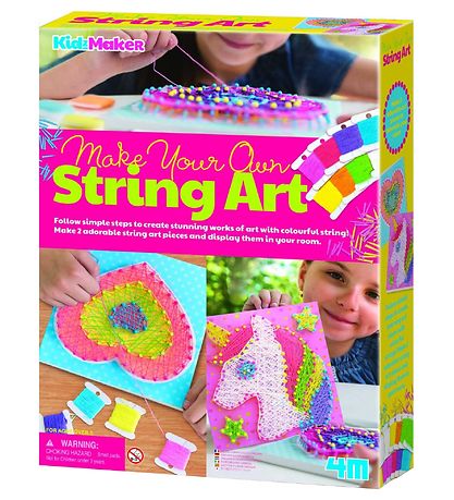 4M - KidzMaker - Lav Din Egen Tr?dkunst