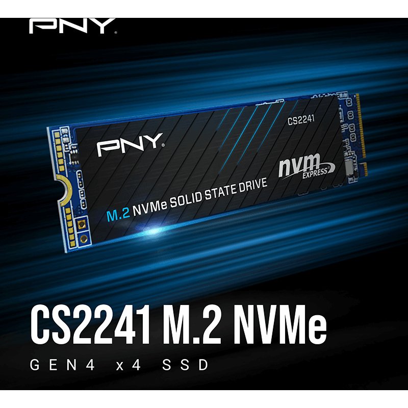 PNY CS2241 1TB M.2 NVME 1 To PCI Express 4.0 3D NAND