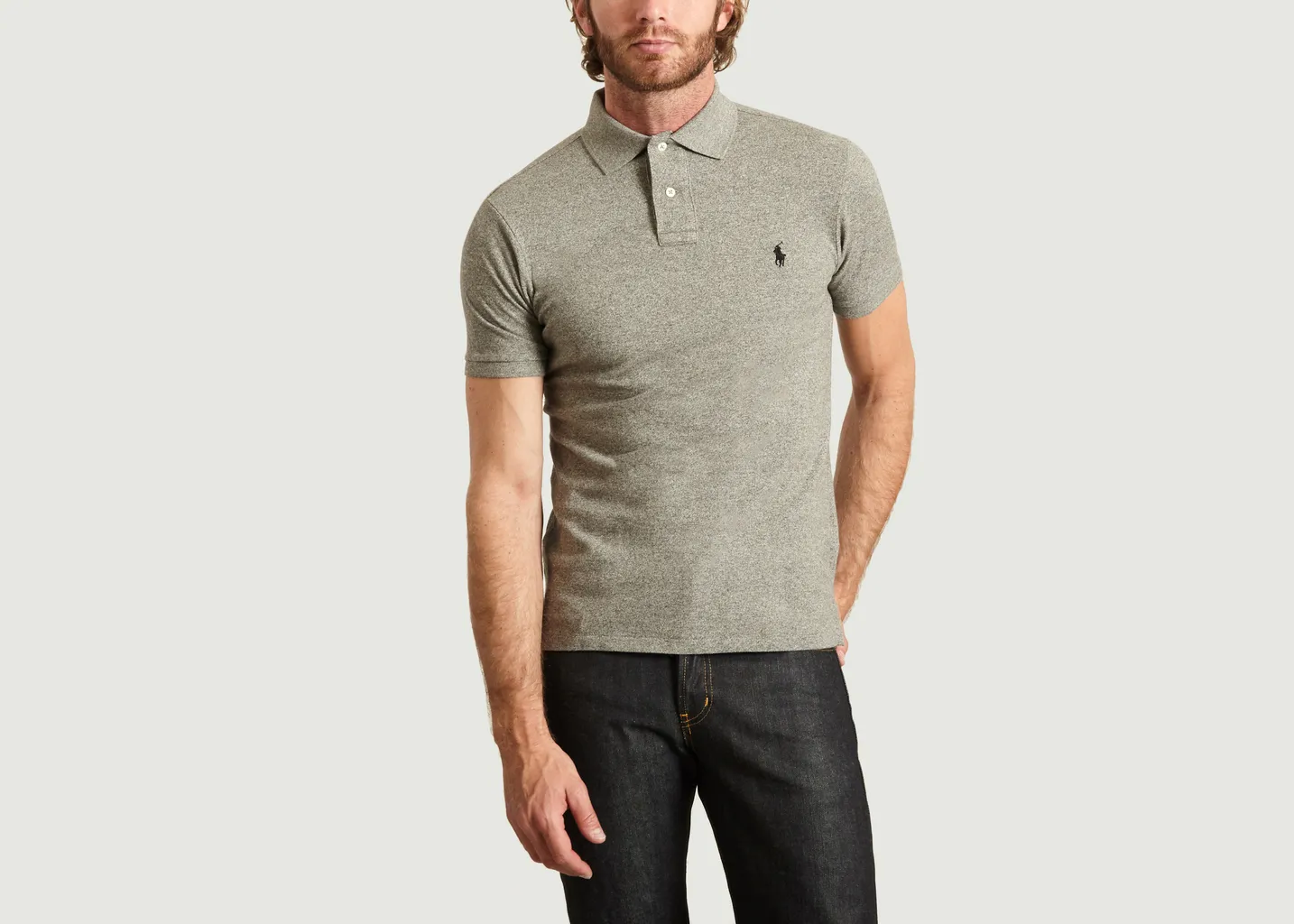 Polo Cintré en Coton Piqué Polo Ralph Lauren