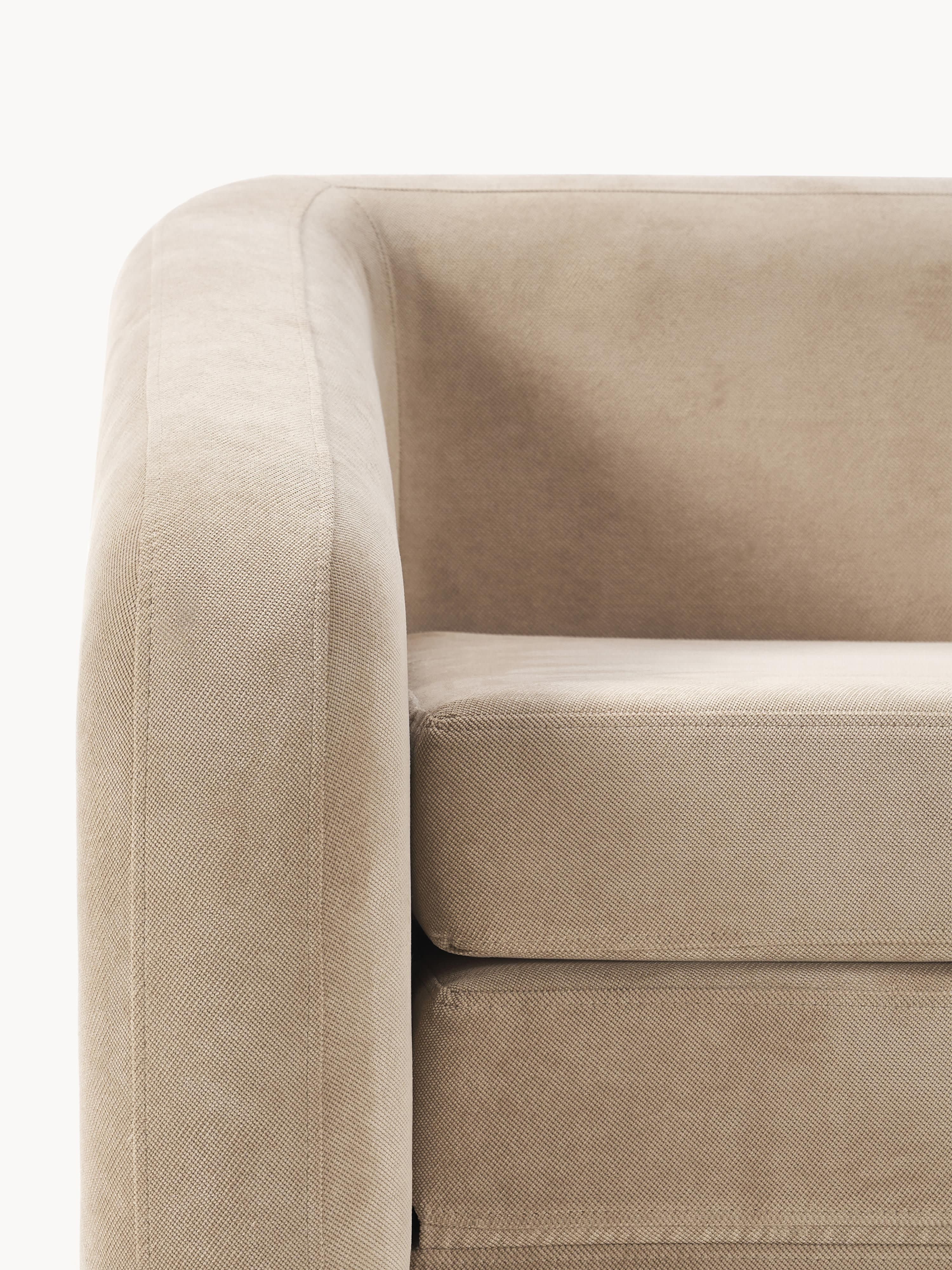 Beige slaapfauteuil Eliot