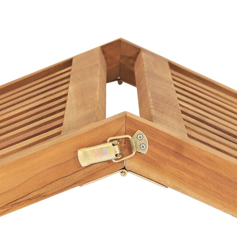 Transat chaise longue bain de soleil lit de jardin terrasse meuble d'extérieur bois de teck solide