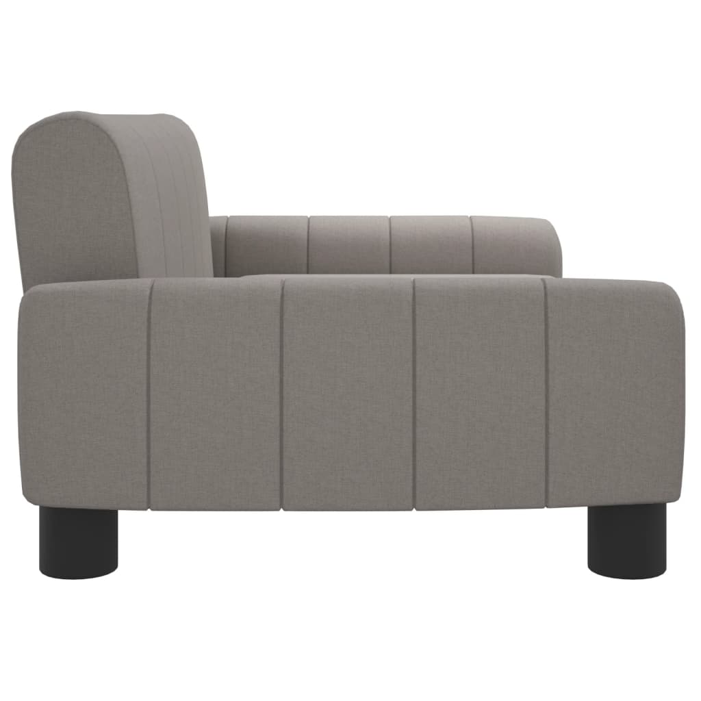 Cama para cães vidaXL em tecido cinza taupe, 70x45x30 cm
